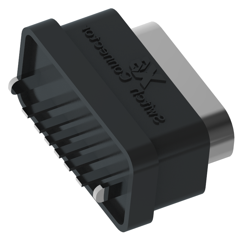XB-ATCF-06-002 TYPE C 6 P立挿防水メスホルダーH=6.8 mm（Cタイプ）